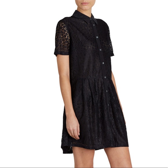 Equipment Femme Naomi Black Lace Dress - Picture 2 of 2